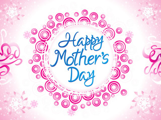abstract artistic mother day background