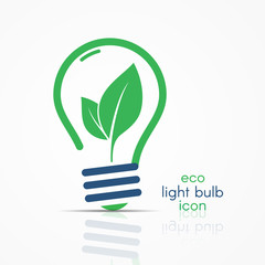 Light bulb idea icon.Light bulb logo, light bulb sign, light bulb symbol. Business idea concept.