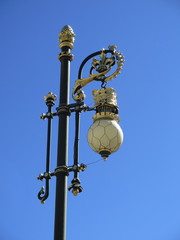 Fototapeta na wymiar Ornate Lamp Post