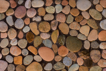 Pebble stone floor tile texture