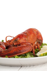 plate of yummy lobster dish