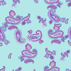 Seamless paisley pattern