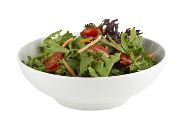 bowl of fresh vegetable salad