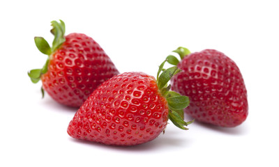 fresh ripe strawberries