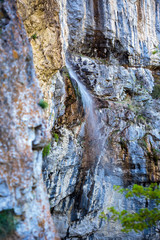Fototapeta na wymiar Waterfall in mountains