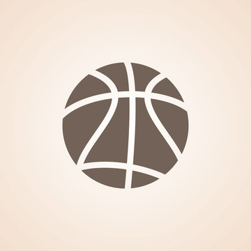 Icon Of Basketball.