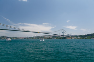 Fototapeta na wymiar travel vacation yacht Istanbul