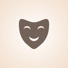 Icon Of Theater Mask.