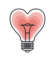 bulb light icon design 