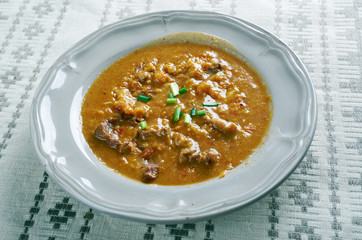 Oxtail soup