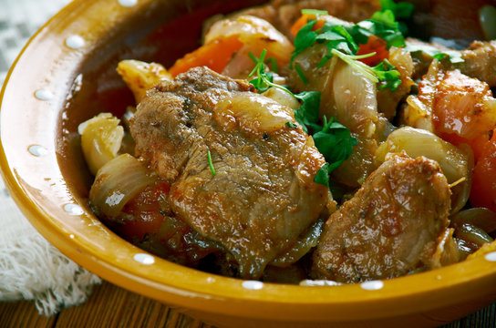 Estonian stew pork