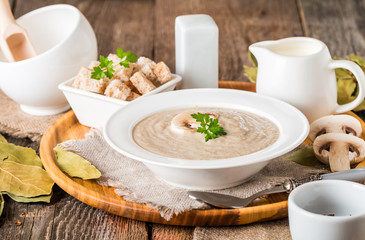 Mushroom cream soup