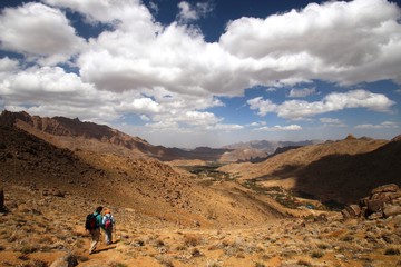 Fototapeta na wymiar randonnée en Iran