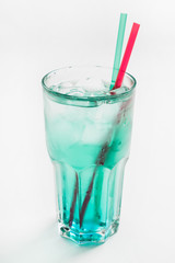 cocktail on the white background