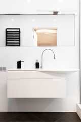 Modern design solution bathroom