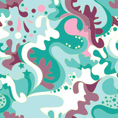  abstract hand-drawn waves pattern, wavy background.