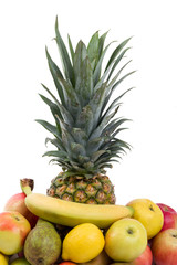 Pineapple and other fruit