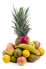 Pineapple and other fruit