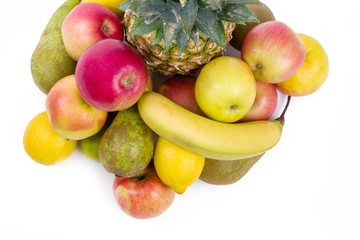 Pineapple and other fruit
