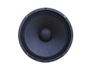 Loudspeaker isolated on white