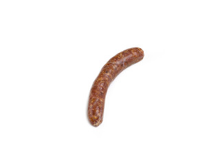 sausage on white
