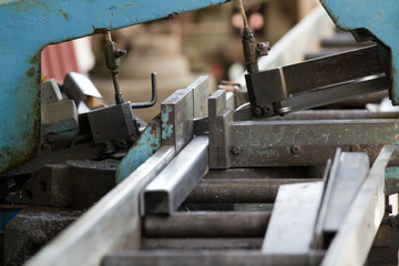 metalworker at work in his workshop