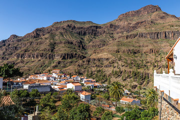 Fataga Village In Barranco de Fataga-Gran Canaria