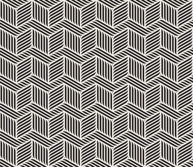 Vector Seamless Black And White Zig Zag Lines Geometric Pattern