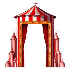 Circus Tent Vertical © freshidea