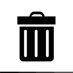 Bin Icon Illustration design