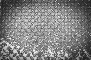 grunge diamond metal background