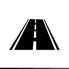Road icon Illustration design