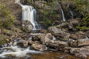 Fototapeta premium Inversnaid Waterfalls