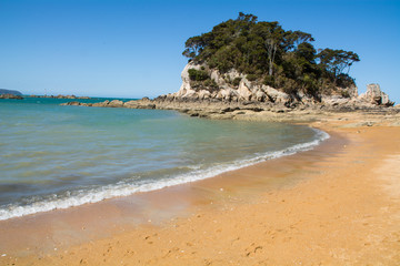 Plage d'Abel Tasman parc national