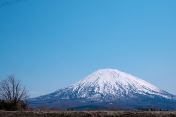 Fototapeta premium 羊蹄山 蝦夷富士