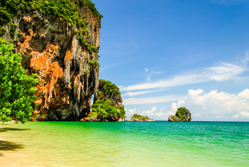 Obraz premium Pranang Beach At Krabi, Thailand