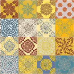Tiles Floor Ornament Collection