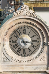Old clock in Milan