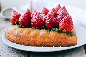 strawberry tart.cake