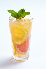 summer lemonade isolated