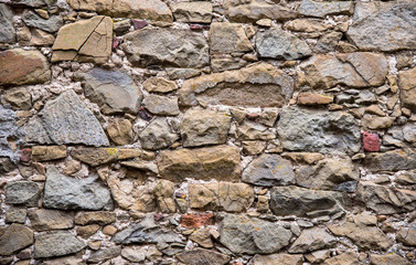 antico muro in pietra