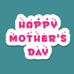 Happy Mother's Day Illustration