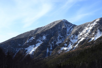 Fototapeta na wymiar 八ヶ岳の稜線
