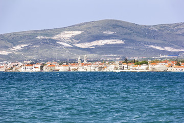 Fototapeta premium Overlooking the Adriatic Sea, near Split.