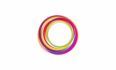 Vortex rainbow logo