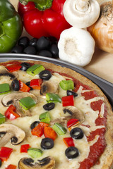 pizza and their ingredients