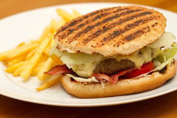 Homemade Hamburger