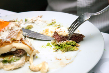 Beef and fried egg