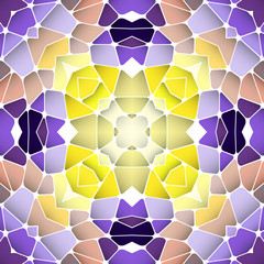 Bright seamless abstract pattern, kaleidoscope.