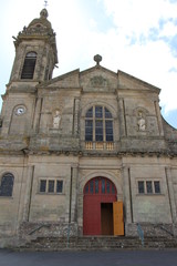 Fototapeta na wymiar Eglise Saint Joseph à Audierne